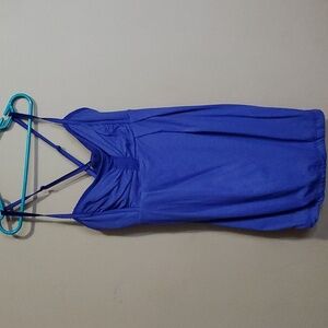 Lululemon Graceful Flow Pigment Blue tank top size 6